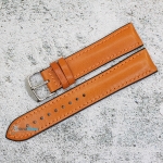 Каишка за часовник Hightone HT20-777, Кожа и полимер, Кафява, 20мм