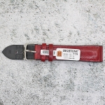 Каишка за часовник Hightone HT20-779, Кожа и полимер, Бордо, 20мм