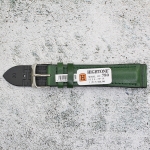 Каишка за часовник Hightone HT20-780, Кожа и полимер, Зелена, 20мм