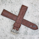 Каишка за часовник Hightone HT20-782, Кожа и полимер, Кафява, 20мм