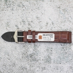 Каишка за часовник Hightone HT20-782, Кожа и полимер, Кафява, 20мм