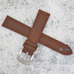 Каишка за часовник Hightone Premium HT20-A23S, Кожена, Кафява, 20мм
