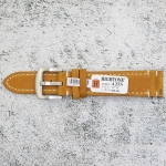 Каишка за часовник Hightone Premium HT20-A25S, Кожена, Кафява, 20мм