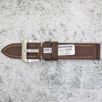 Каишка за часовник Hightone Premium HT20-A61S, Кожена, Кафява, 20мм