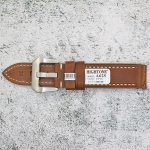 Каишка за часовник Hightone Premium HT20-A62S, Кожена, Кафява, 20мм