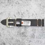 Каишка за часовник Hightone Premium HT20-A68S, Кожена, Черна, 20мм