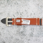 Каишка за часовник Hightone Premium HT20-A71S, Кожена, Кафява, 20мм