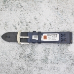 Каишка за часовник Hightone Premium HT20-A81S, Кожена, Синя, 20мм