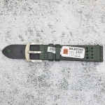 Каишка за часовник Hightone Premium HT20-A82S, Кожена, Зелена, 20мм