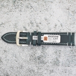 Каишка за часовник Hightone Premium HT22-A36S, Кожена, Синя, 22мм