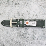Каишка за часовник Hightone Premium HT22-A37S, Кожена, Зелена, 22мм
