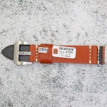 Каишка за часовник Hightone Premium HT22-A76S, Кожена, Кафява, 22мм