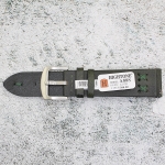 Каишка за часовник Hightone Premium HT22-A88S, Кожена, Зелена, 22мм