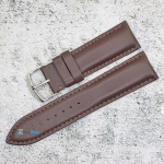 Каишка за часовник Hightone HT24-437V, Кожена, Кафява, 24мм