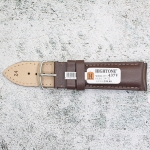 Каишка за часовник Hightone HT24-437V, Кожена, Кафява, 24мм