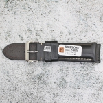 Каишка за часовник Hightone Premium HT24-580S, Кожена, Черна, 24мм