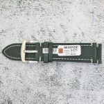 Каишка за часовник Hightone Premium HT24-A47S, Кожена, Зелена, 24мм