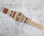 Каишка за часовник FOSSIL JR1157, JR1155, Кожена, Кафява, 24мм