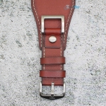 Каишка за часовник FOSSIL JR1157, JR1155, Кожена, Кафява, 24мм