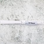 Каишка за часовник Lyon LY10160, Кожена, Бяла, 10мм