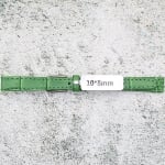 Каишка за часовник Lyon LY10196, Кожена, Зелена, 10мм