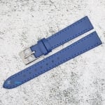 Каишка за часовник Lyon LY14176, Кожена, Синя, 14мм