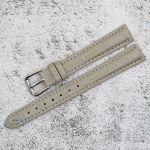 Каишка за часовник Lyon LY1480, Кожена, Сива, 14мм