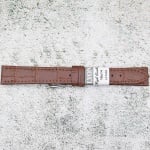 Каишка за часовник Lyon LY1639, Кожена, Кафява, 16мм