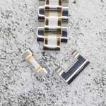 Верижка за часовник ML12-6018BC, Стоманена, Биколор, 12мм