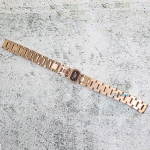 Верижка за часовник ML12-6018RG, Стоманена, Розово злато, 12мм