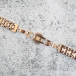 Верижка за часовник ML12-6018RG, Стоманена, Розово злато, 12мм