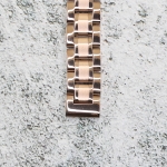 Верижка за часовник ML12-6018RG, Стоманена, Розово злато, 12мм