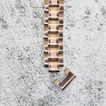 Верижка за часовник ML12-6018RG, Стоманена, Розово злато, 12мм