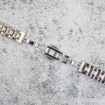 Верижка за часовник ML12-6018W, Стоманена, Сребриста, 12мм