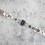 Верижка за часовник ML12-6018W, Стоманена, Сребриста, 12мм