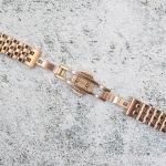 Верижка за часовник ML12-6019RG, Стоманена, Розово злато, 12мм