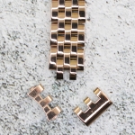 Верижка за часовник ML12-6019RG, Стоманена, Розово злато, 12мм