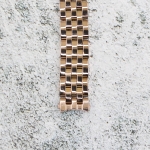 Верижка за часовник ML12-6019RG, Стоманена, Розово злато, 12мм