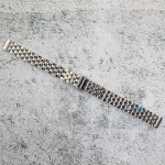 Верижка за часовник ML12-6019W, Стоманена, Сребриста, 12мм