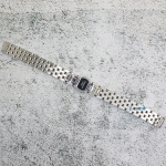 Верижка за часовник ML12-6019W, Стоманена, Сребриста, 12мм