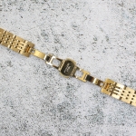 Верижка за часовник ML12-6020G, Стоманена, Златиста, 12мм