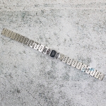 Верижка за часовник ML12-6020W, Стоманена, Сребриста, 12мм