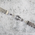 Верижка за часовник ML12-6020W, Стоманена, Сребриста, 12мм