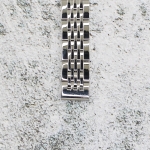 Верижка за часовник ML12-6020W, Стоманена, Сребриста, 12мм