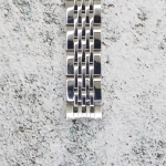 Верижка за часовник ML12-6020W, Стоманена, Сребриста, 12мм