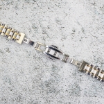 Верижка за часовник ML14-6018BC, Стоманена, Биколор, 14мм