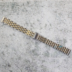 Верижка за часовник ML14-6019BC, Стоманена, Биколор, 14мм