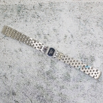 Верижка за часовник ML14-6019BC, Стоманена, Биколор, 14мм