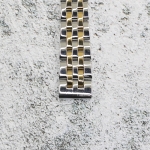 Верижка за часовник ML14-6019BC, Стоманена, Биколор, 14мм