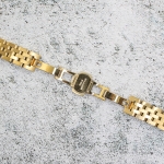 Верижка за часовник ML14-6019G, Стоманена, Златиста, 14мм